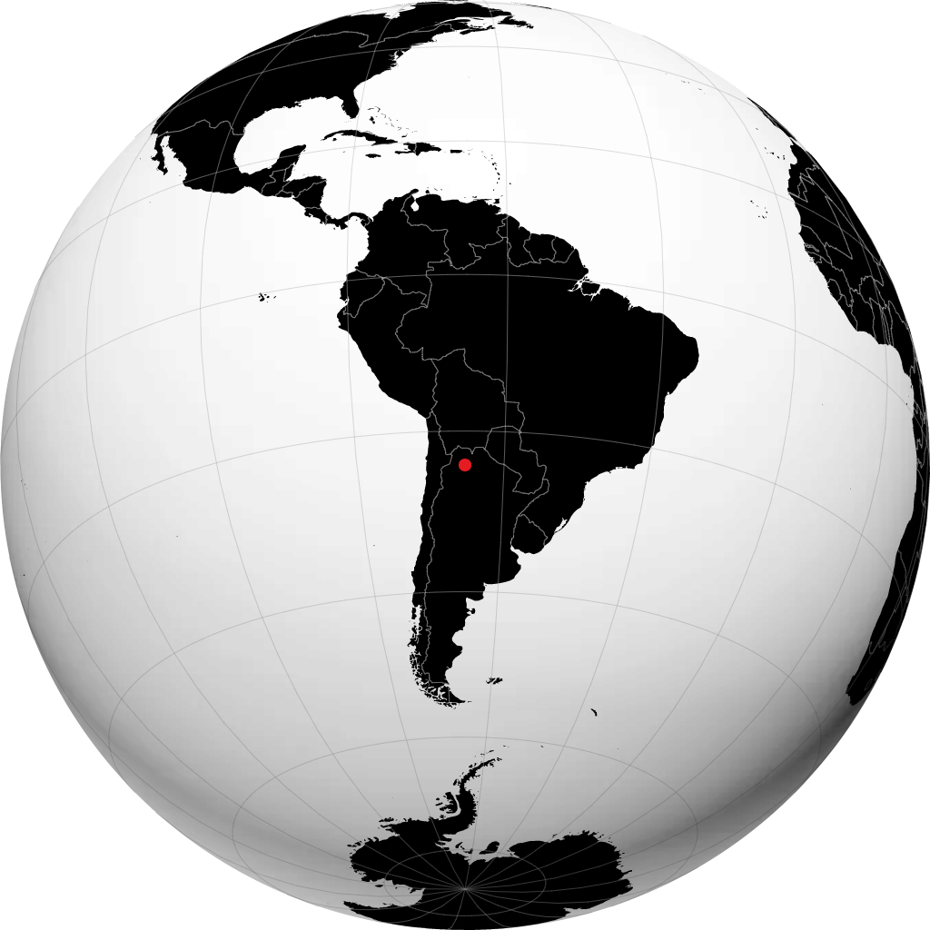San Salvador de Jujuy á hnöttnum