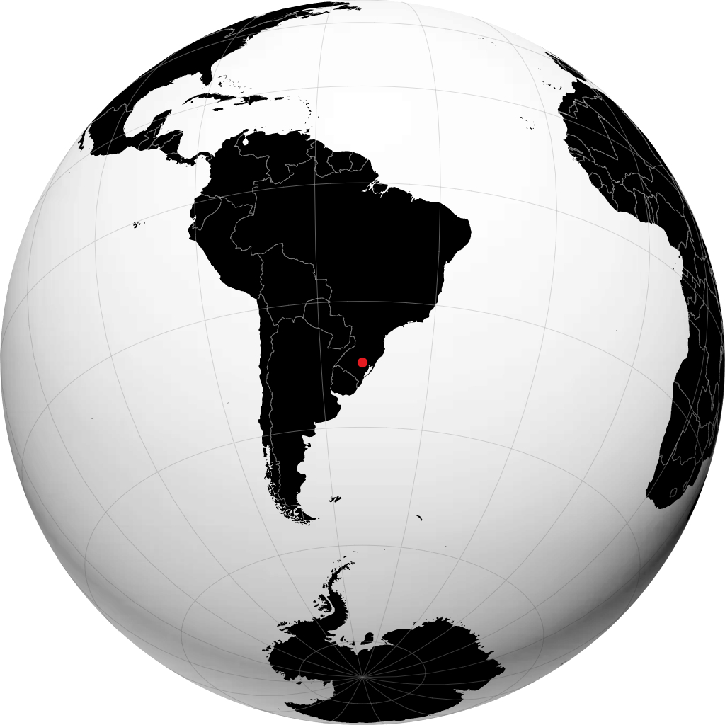 Santa Cruz do Sul á hnöttnum