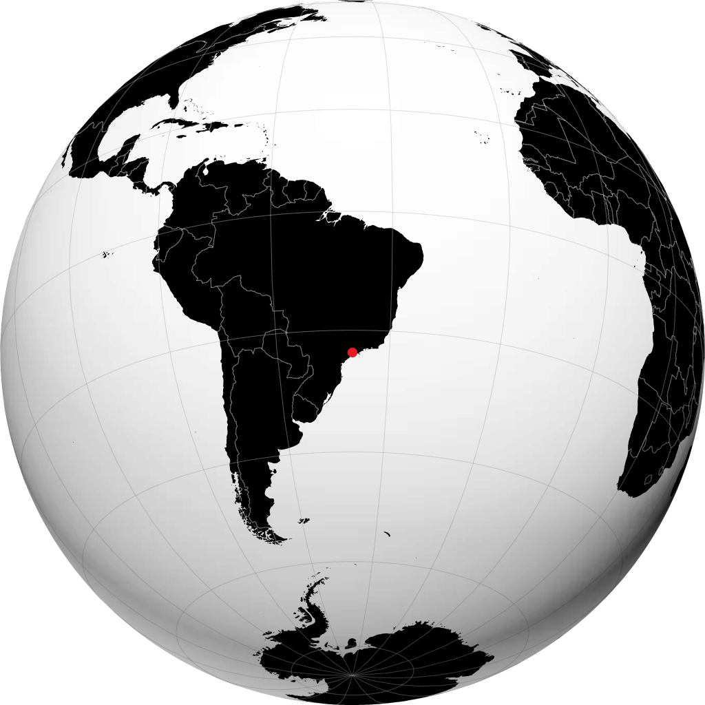São Caetano do Sul á hnöttnum
