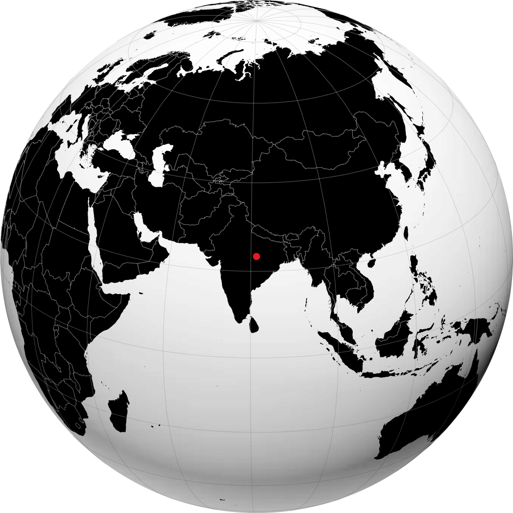 Shahdol á hnöttnum