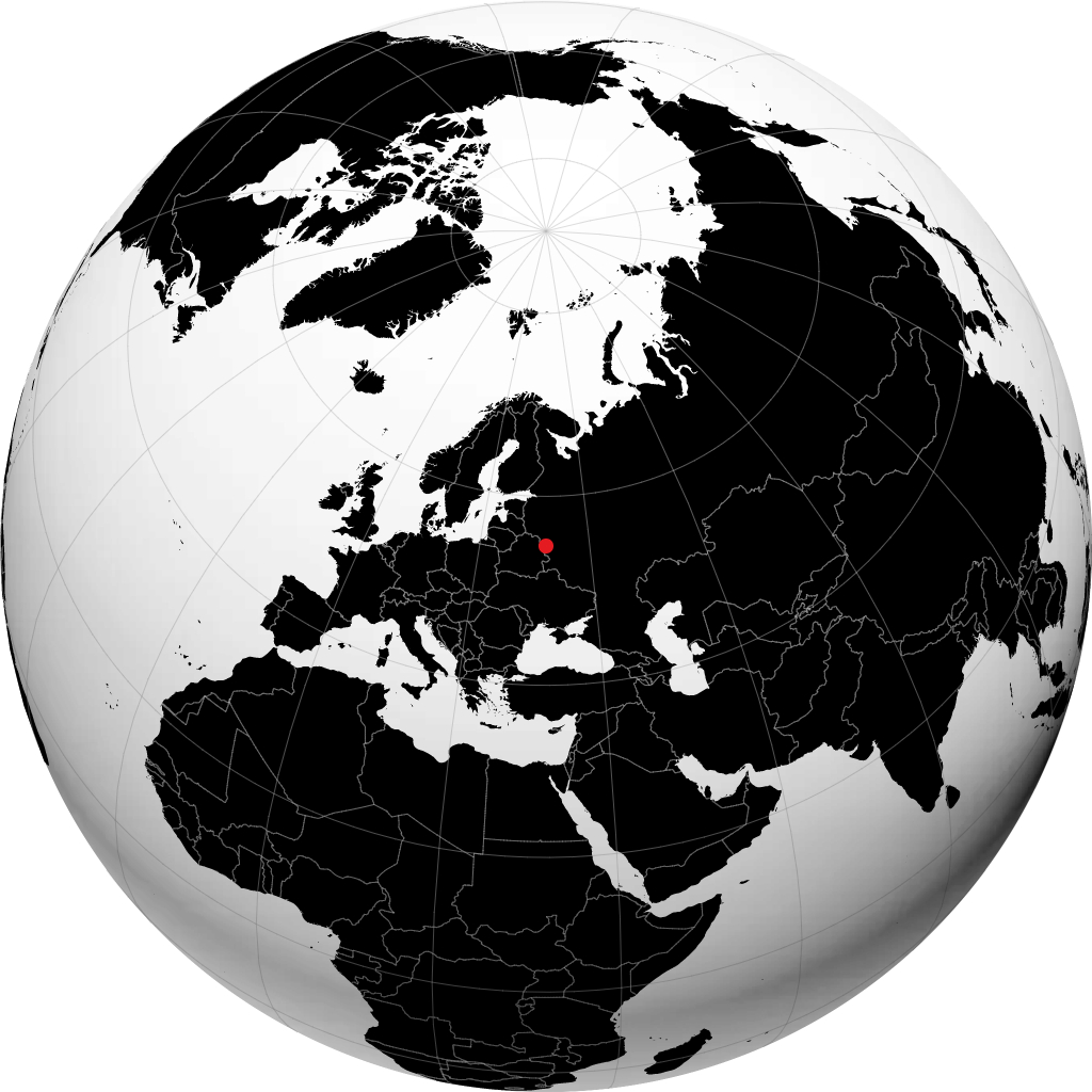 Smolensk á hnöttnum