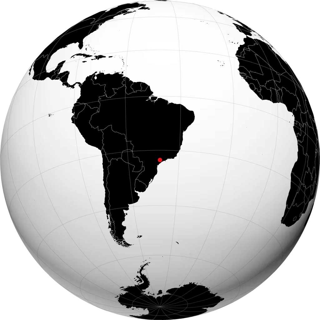 Sorocaba á hnöttnum