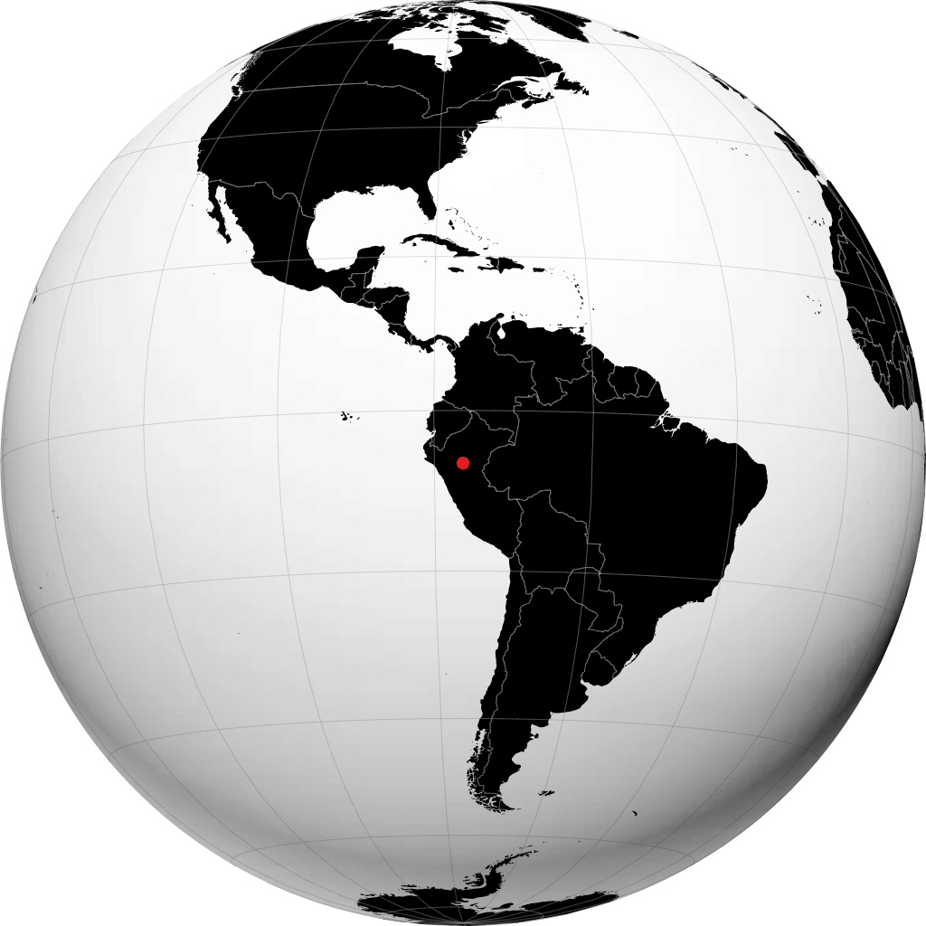 Tarapoto á hnöttnum