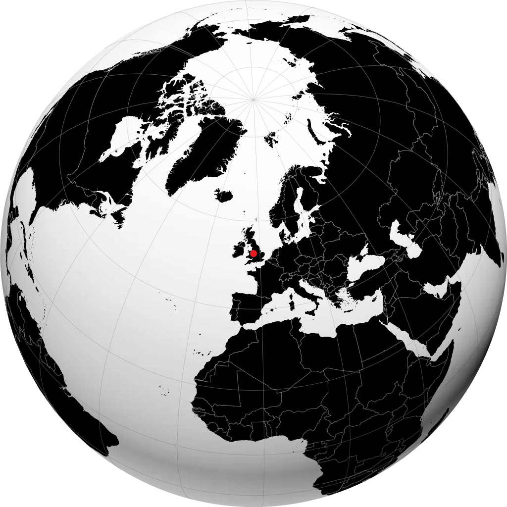 Telford á hnöttnum