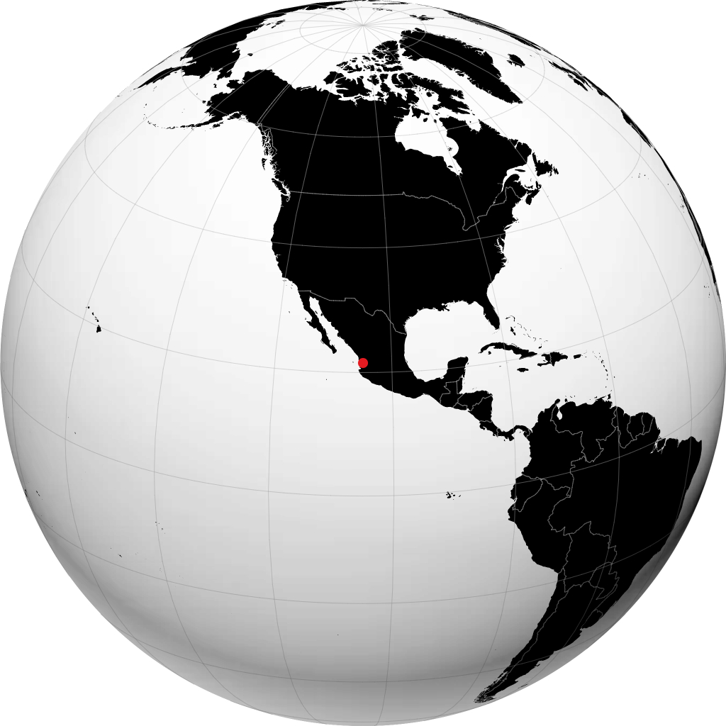 Tepic á hnöttnum
