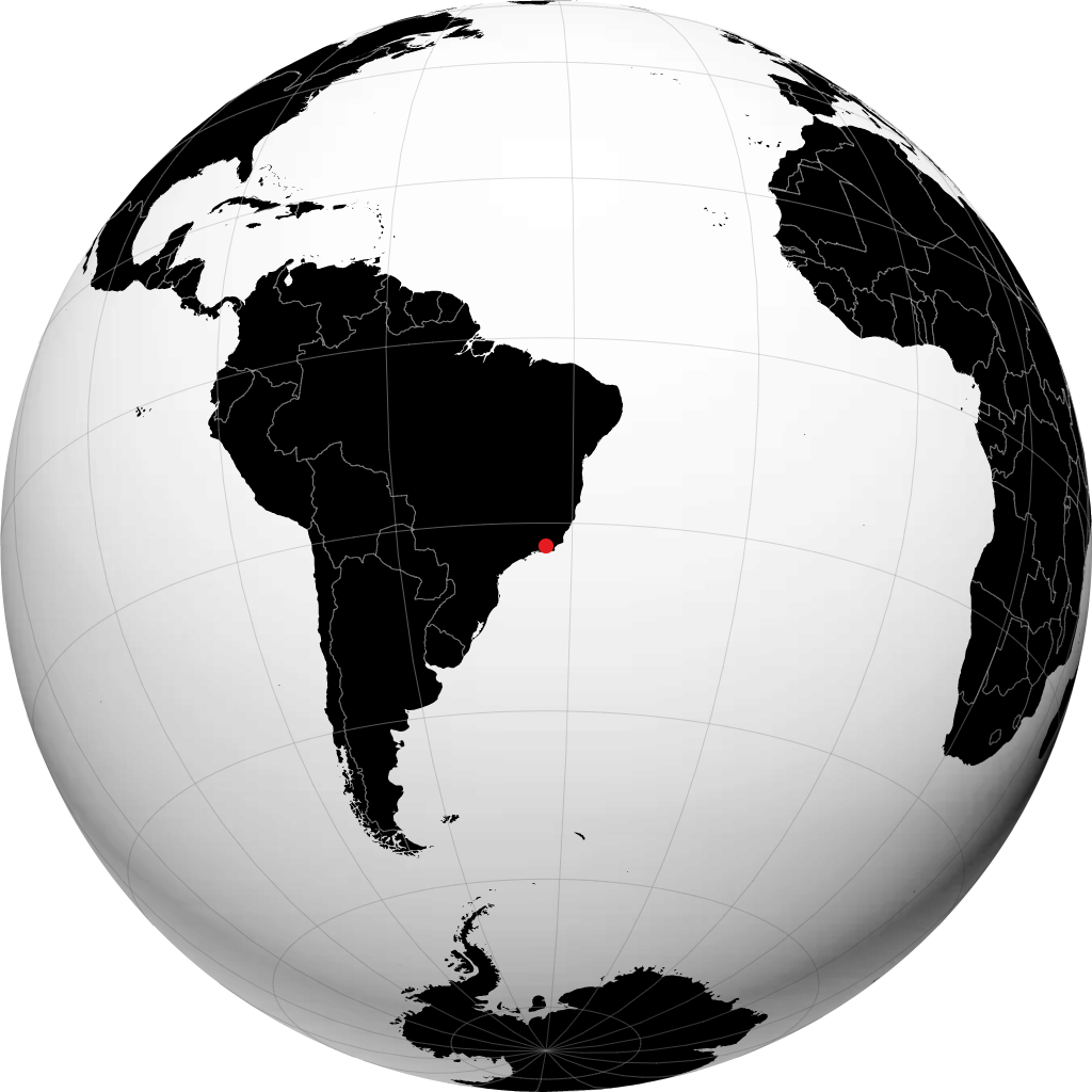Teresópolis á hnöttnum