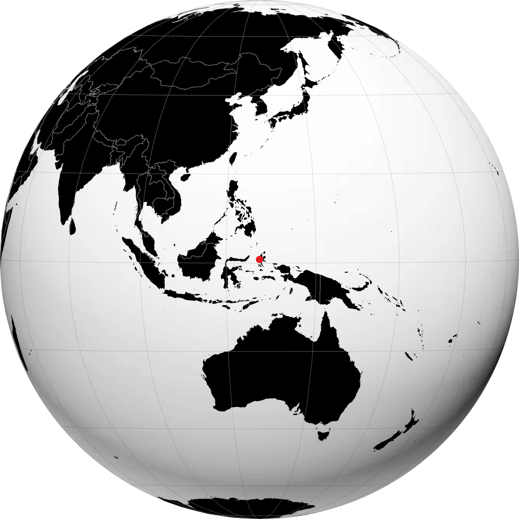 Ternate á hnöttnum