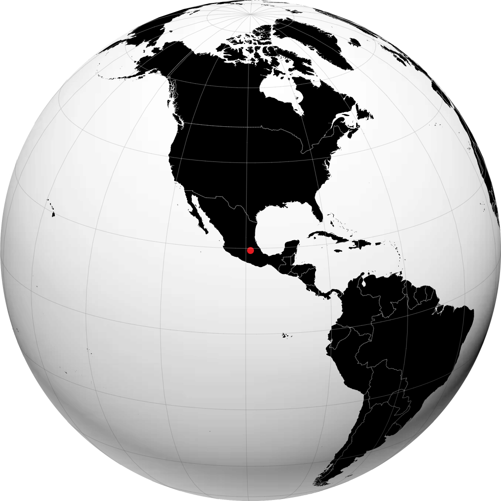 Texcoco á hnöttnum
