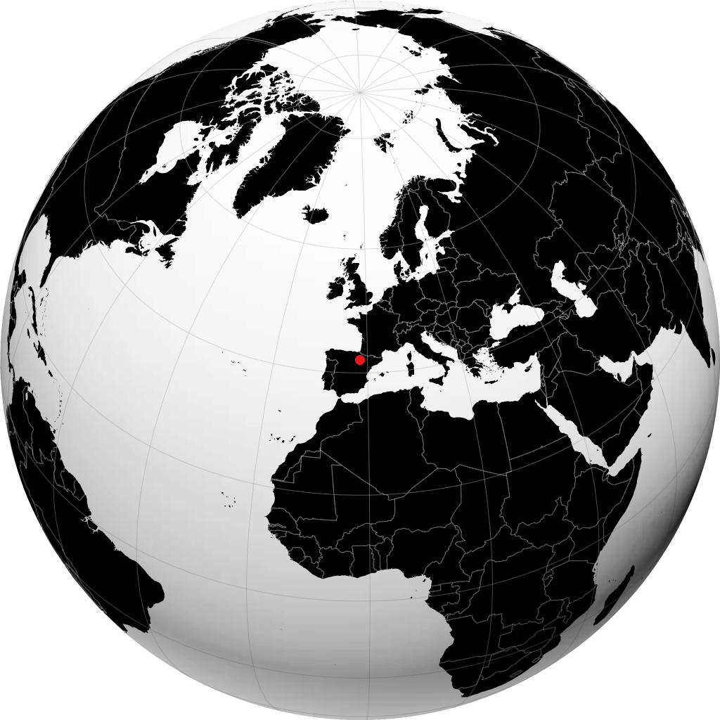 Tudela á hnöttnum