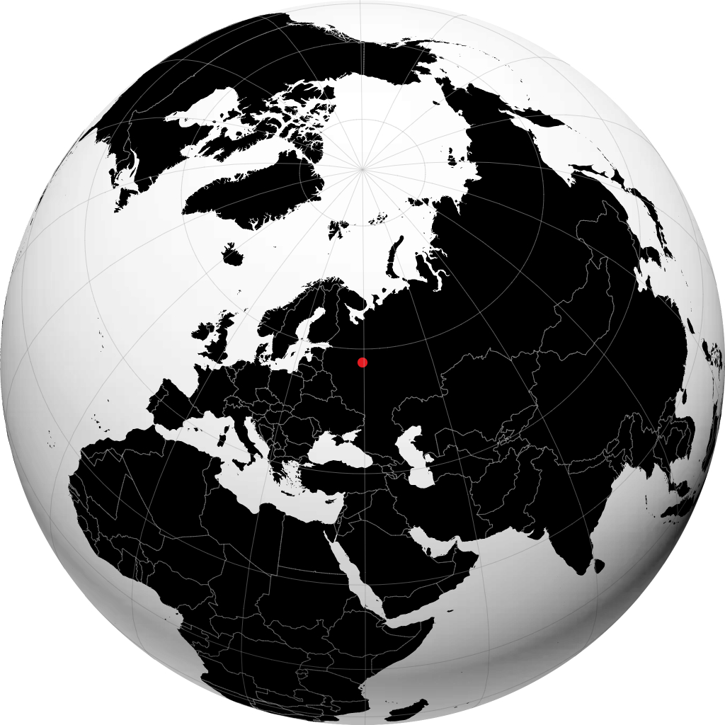 Tutayev á hnöttnum