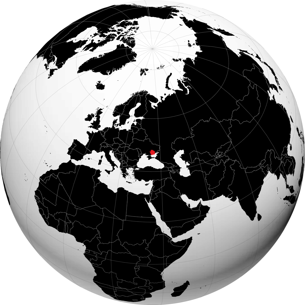 Zaporiz'ka Oblast' á hnöttnum
