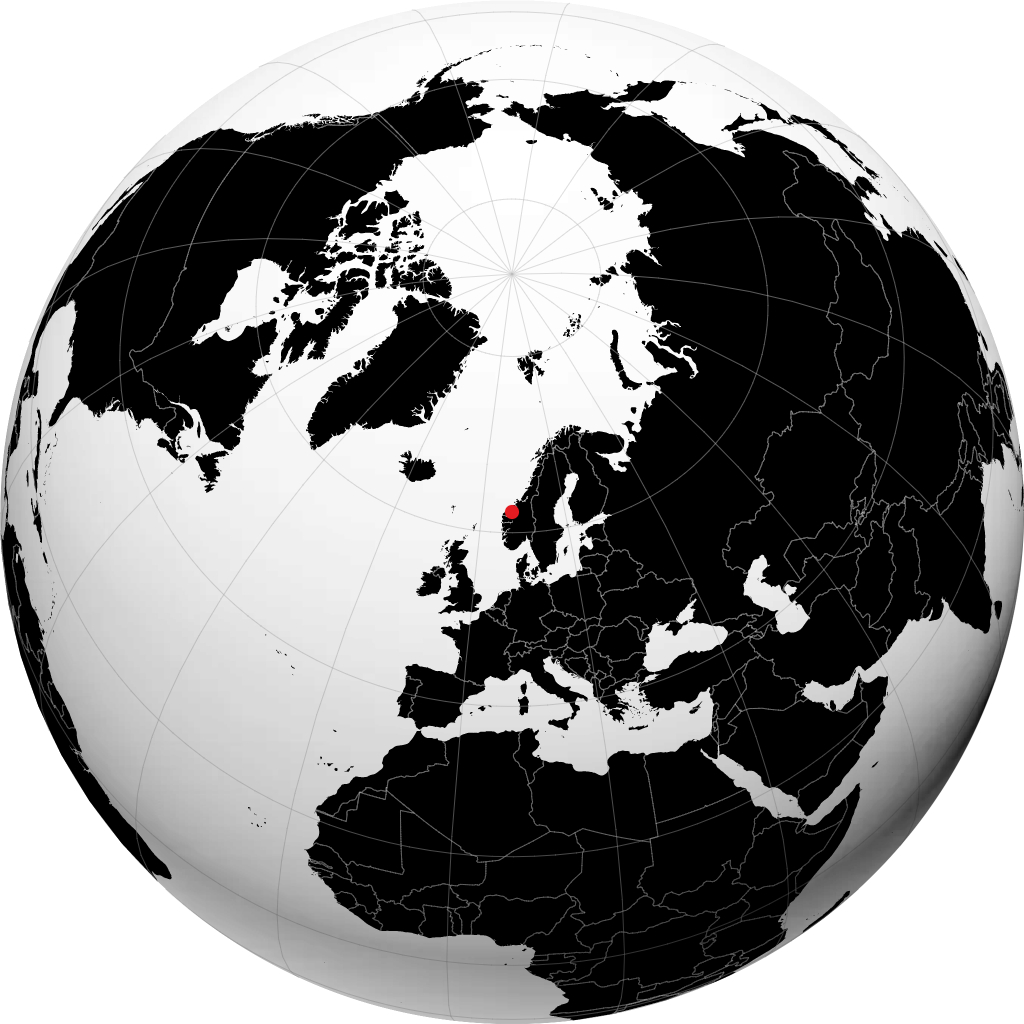 Valldal á hnöttnum
