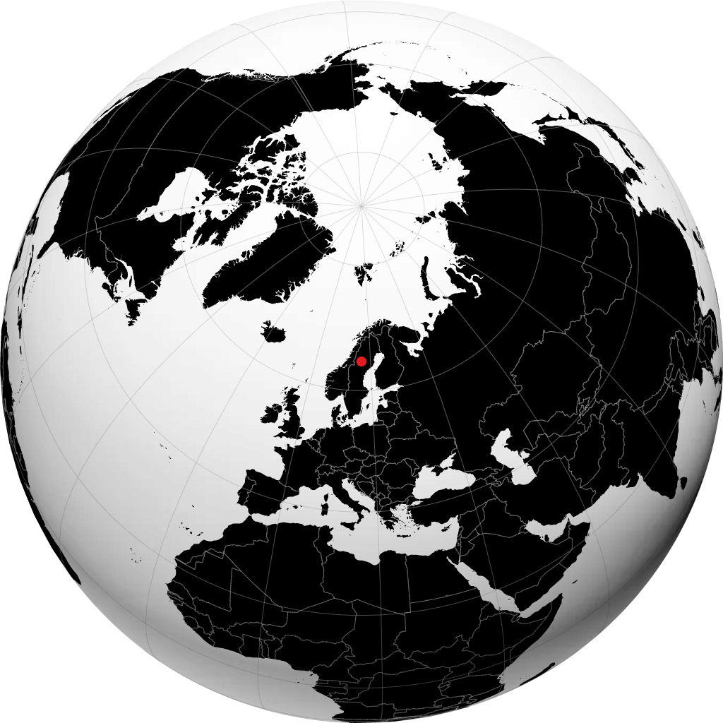 Vilhelmina á hnöttnum