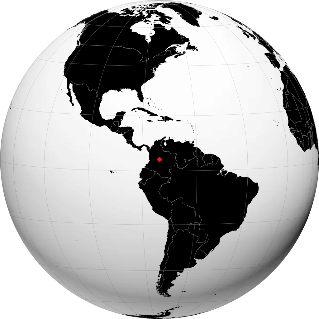 Villavicencio á hnöttnum