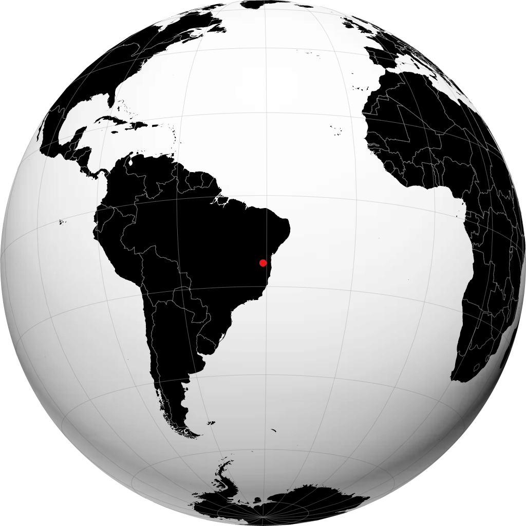 Vitória da Conquista á hnöttnum