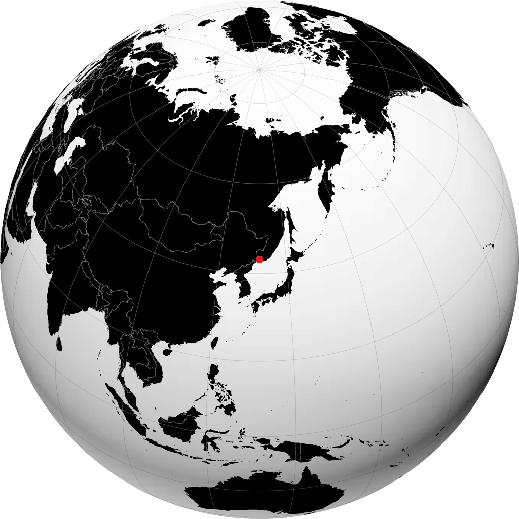 Vladivostok á hnöttnum