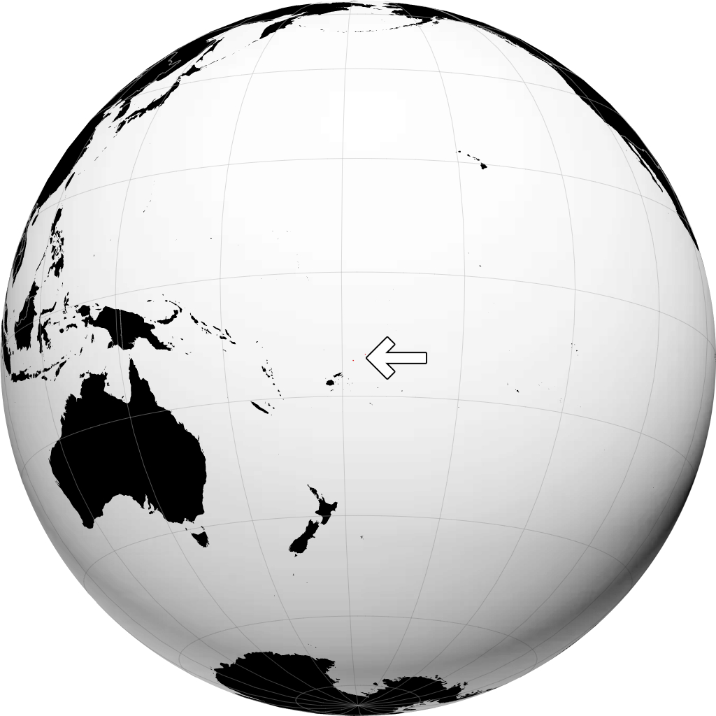 Wallis og Futuna á hnöttnum