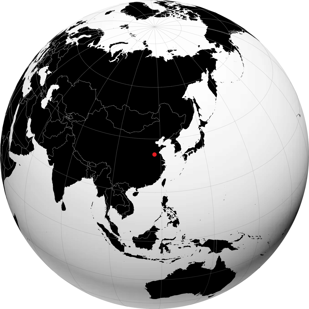 Xuzhou á hnöttnum