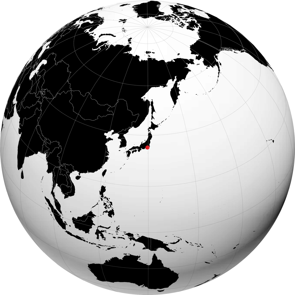 Yokosuka á hnöttnum