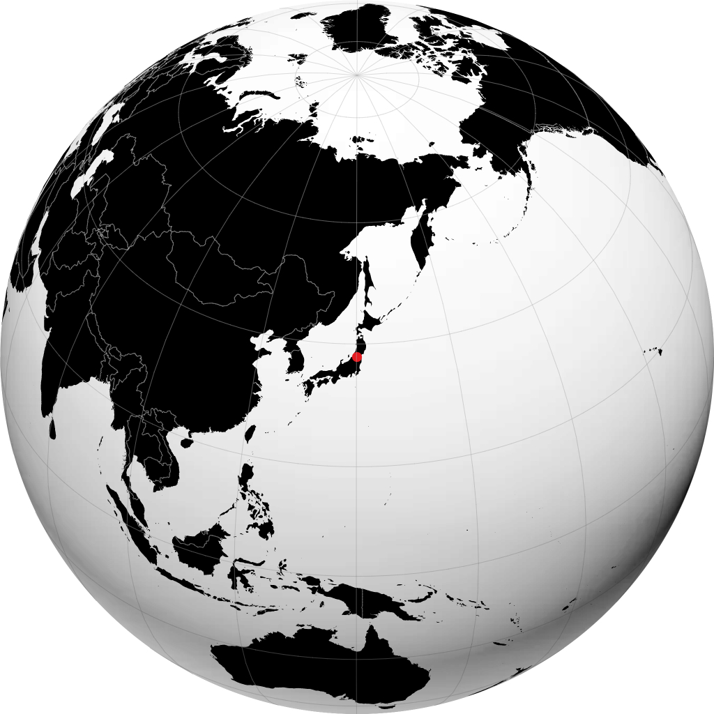 Yonezawa á hnöttnum