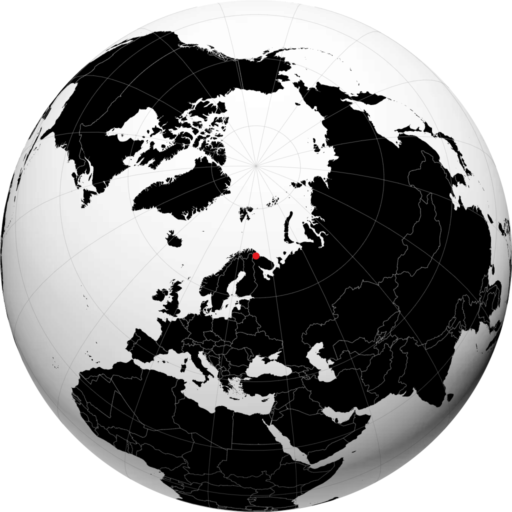 Zapolyarnyy á hnöttnum