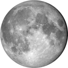 Minnkandi tungl, lýsing 99%